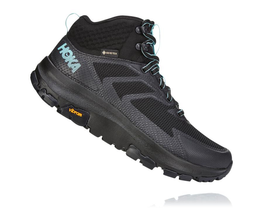 Botas De Montaña Hoka One One Mujer Negros - Toa Gore-Tex - UQJK96213